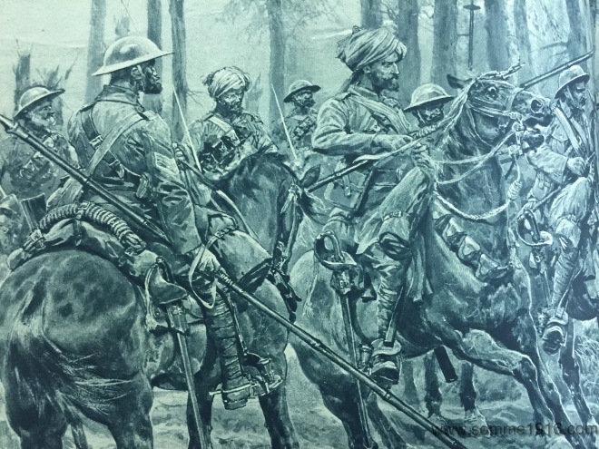 Indian Cavalry at High Wood